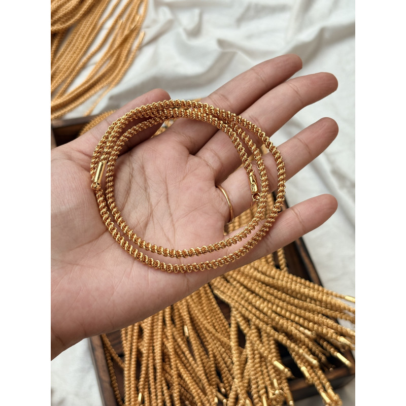 Impon Thalli Chain 24 Inch | Gold-Plated Finish Impon Thalli Chain 24 Inch | Gold-Plated Finish