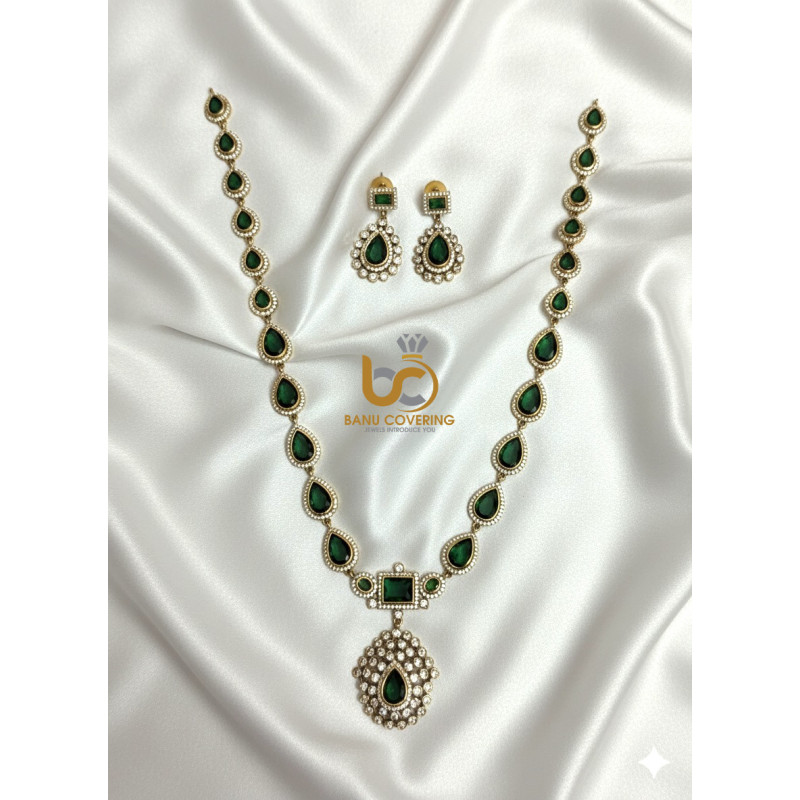 Jyothika inspired haram set - Green