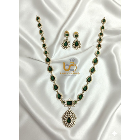 Jyothika inspired haram set - Green