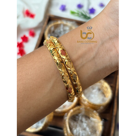 Floral bangle - one gram model