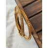 Gold Plated Bangles with 6 Months Guarantee – Premium Jewelle