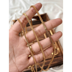 Box chain - gold plated (micro)