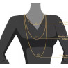 Box chain - gold plated (micro)