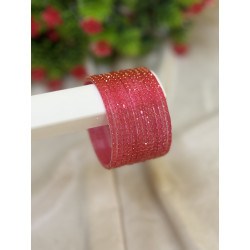 Cube cut Glass bangles