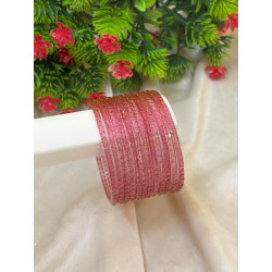 Cube cut Glass bangles