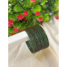 Cube cut Glass bangles